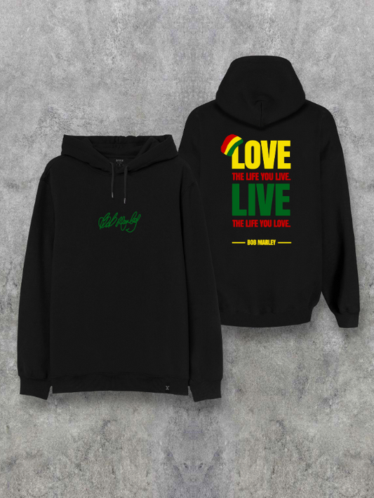 Bob Marley Special Design Two Side Printed Hooded Unisex Sweatshirt Hoodie