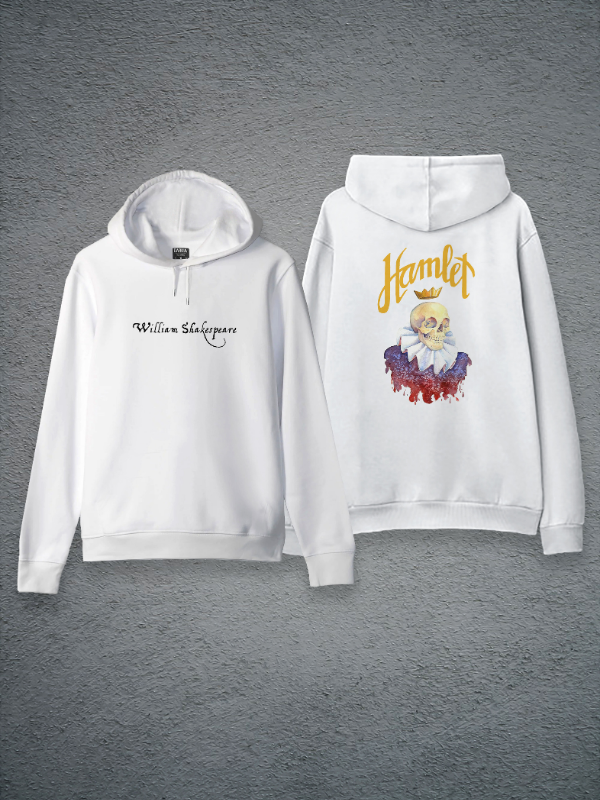 William Shakespeare Special Design Two Side Printed Hooded Unisex Sweatshirt Hoodie