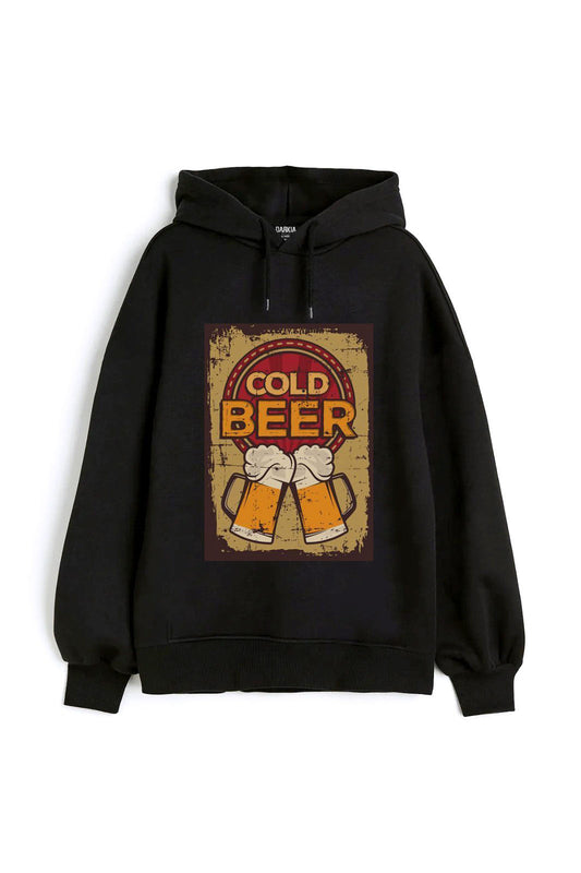 Beer Liquor Alcohol Special Design Two Side Printed Hooded Unisex Sweatshirt Hoodie