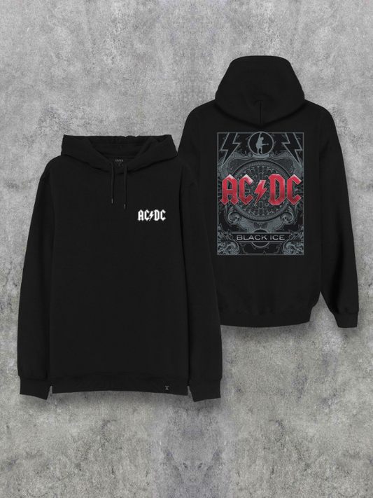 ACDC Music Band Special Design Two Side Printed Hooded Unisex Sweatshirt Hoodie